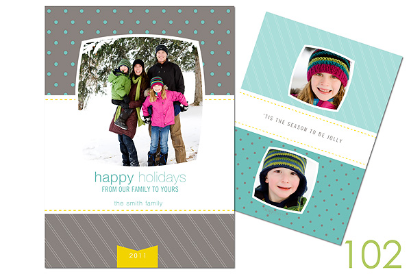 Amy Shertzer Photography holiday card designs