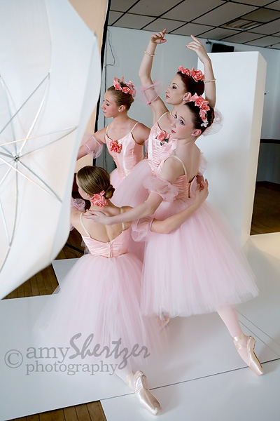 Bozeman Ballerinas posing for a photograph
